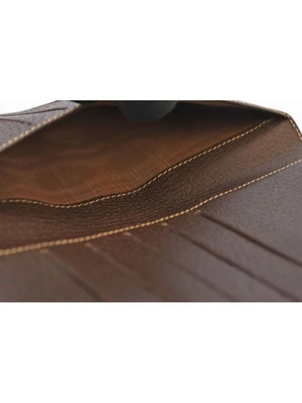 Gucci Wallet Billfold Vintage Brown 034.001 - Picture 8 of 9